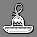 Tall Sombrero Hat - Luggage Tag
